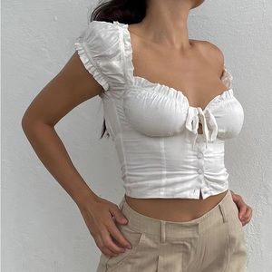 **SOLD** Princess Polly Elouise Crop Top